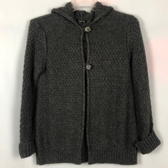 Elisabetta Wool Hooded Cardigan - Picture 1 of 4